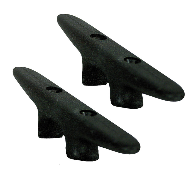 Whitecap Black Nylon Cleat 6" Pair [3421BP] - Mealey Marine