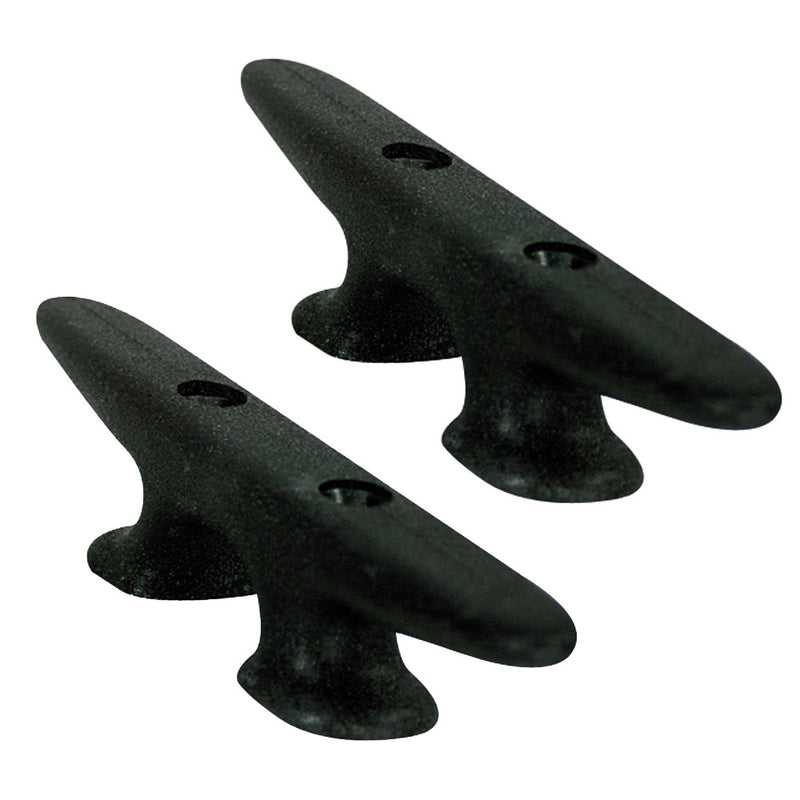 Whitecap Black Nylon Cleat 8" Pair [3439BP] - Mealey Marine