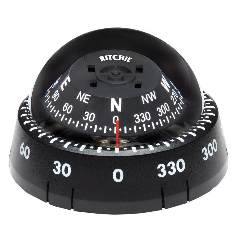 Ritchie XP-99 Kayaker Compass - Surface Mount - Black [XP-99] - Mealey Marine