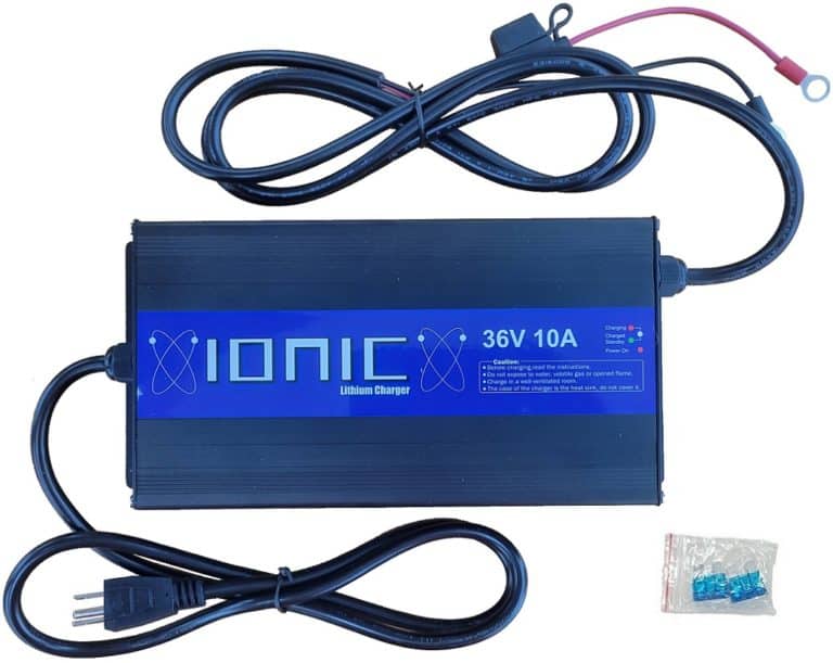 Ionic Batteries 36V 10A Charger