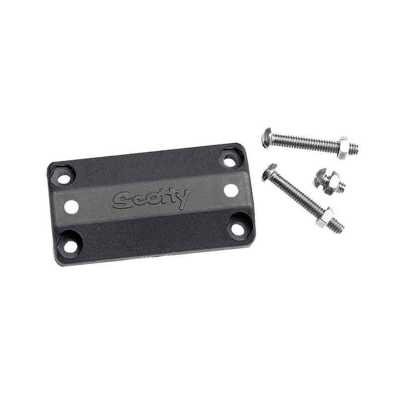 Scotty 242 Rail Mounting Adapter 7/8"-1" - Black [242-BK] - Mealey Marine