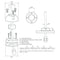 Scanstrut Small Deck Seal Connector - .83" Cable - .35" [DS21A-P] - Mealey Marine