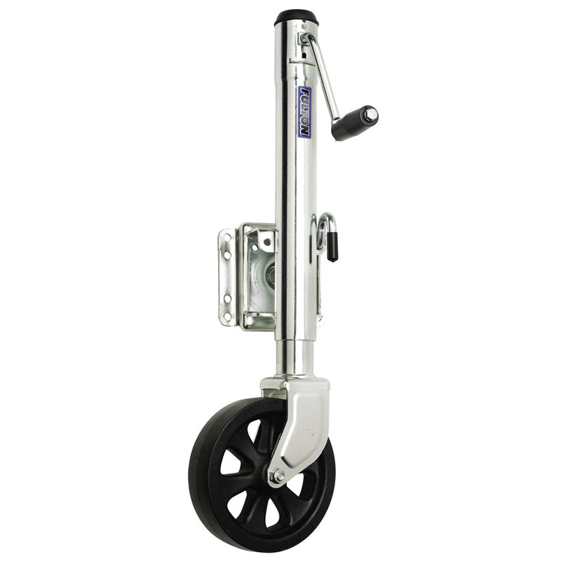 Fulton 1500 lbs. Swing Away Bolt on Single Wheel Jack [XP15L 0101] - Mealey Marine