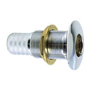 Perko 5/8" Thru-Hull Fitting f/ Hose Chrome Plated Bronze MADE IN THE USA [0350004DPC] - Mealey Marine