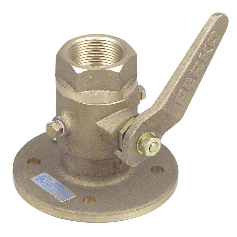 Perko 3/4" Seacock Ball Valve Bronze MADE IN THE USA [0805005PLB] - Mealey Marine