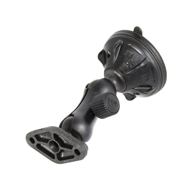 RAM Mount Composite Suction Cup Mount w/Diamond Base [RAP-B-166-2U] - Mealey Marine