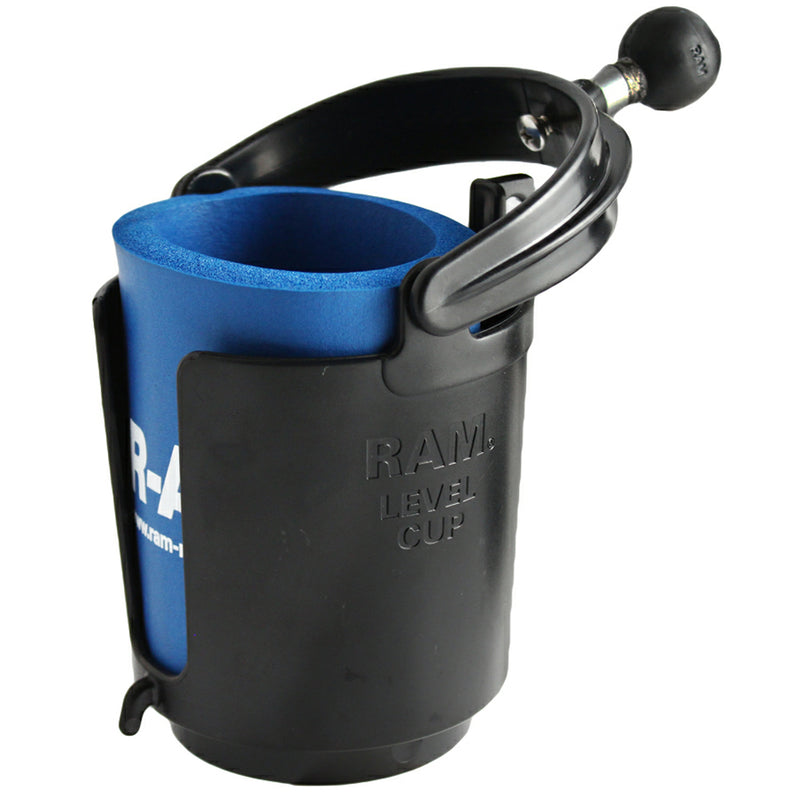 RAM Mount Drink Cup Holder w/1" Ball [RAM-B-132BU] - Mealey Marine