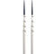 Lee's 16.5' Bright Silver Black Spike Telescopic Poles f/Sidewinder [TX3916SL/SL] - Mealey Marine