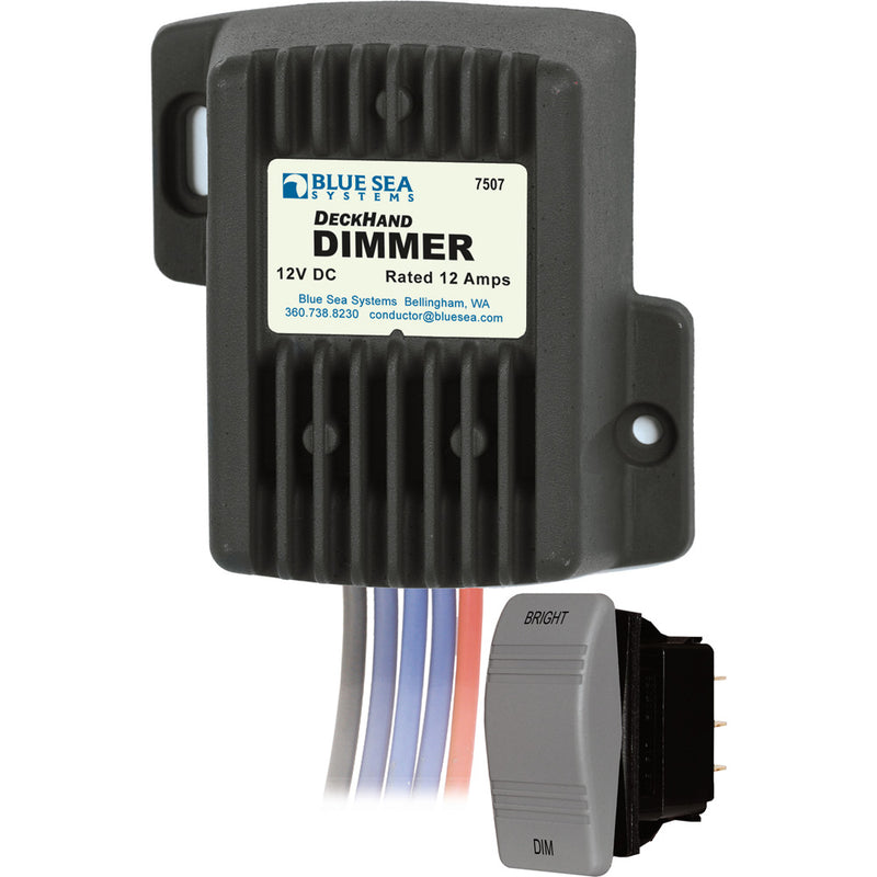 Blue Sea 7507 DeckHand Dimmer - 12 Amp/12V [7507] - Mealey Marine