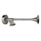 Schmitt  Ongaro Deluxe All-Stainless Shorty Single Trumpet Horn - 12V [10009] - Mealey Marine