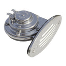 Schmitt  Ongaro Mini SS Single Drop-In Horn w/SS Grill - 12V Low Pitch [10050] - Mealey Marine