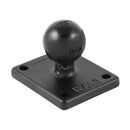 RAM Mount Square 2" x 1.7" Base w/1" Ball [RAM-B-347U] - Mealey Marine