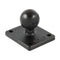 RAM Mount Square 2" x 1.7" Base w/1" Ball [RAM-B-347U] - Mealey Marine