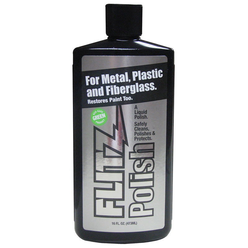 Flitz Polish - Liquid - 16 oz. Bottle [LQ 04506] - Mealey Marine