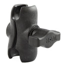 RAM Mount Composite Short Double Socket Arm f/1" Ball [RAP-B-201U-A] - Mealey Marine