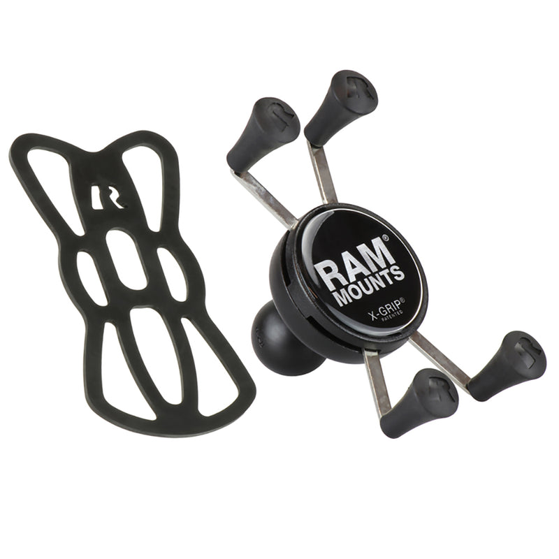 RAM Mount Universal X-Grip Cell Phone Holder w/1" Ball [RAM-HOL-UN7BU] - Mealey Marine