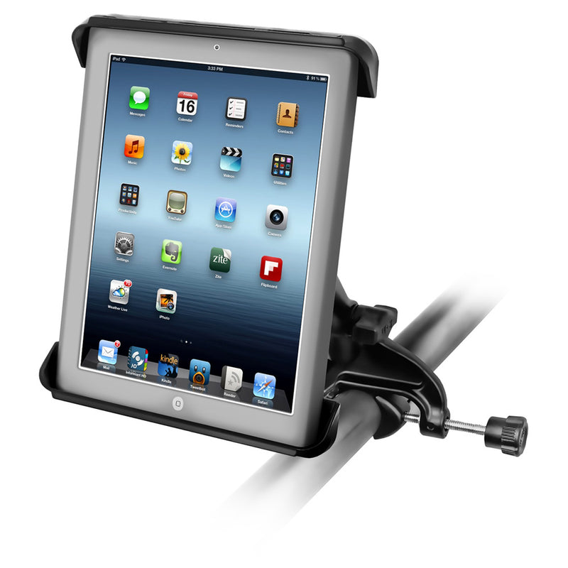 RAM Mount Tab-Tite iPad / HP Cradle Yoke Clamp Mount [RAM-B-121-TAB3U] - Mealey Marine