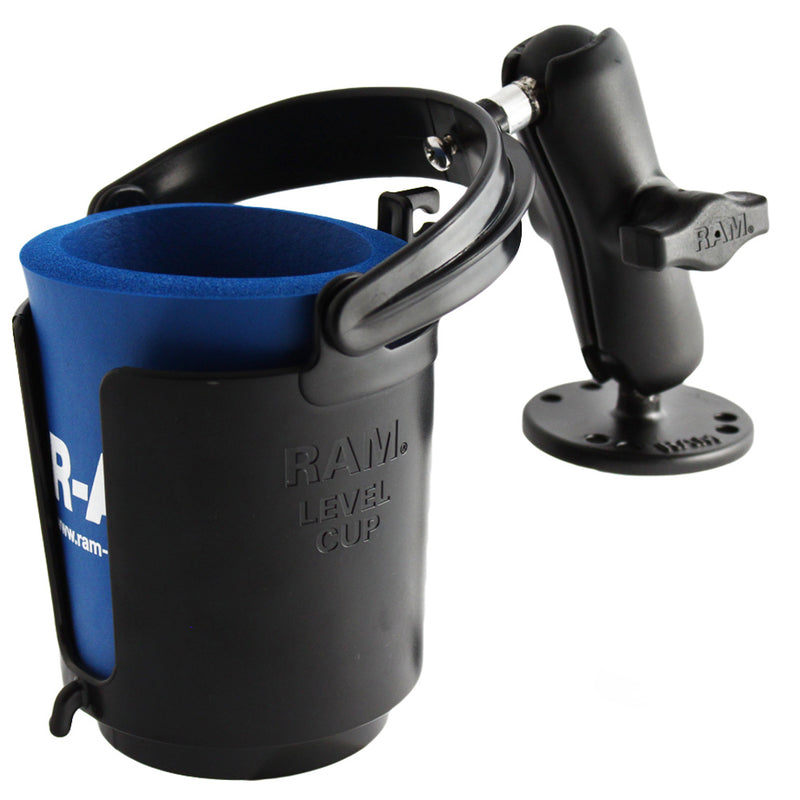 RAM Mount Drink Cup Holder w/Surface Mount [RAM-B-132U] - Mealey Marine