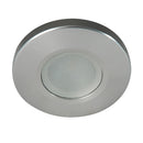 Lumitec Orbit - Flush Mount Down Light - Brushed Finish - White Non-Dimming [112503] - Mealey Marine