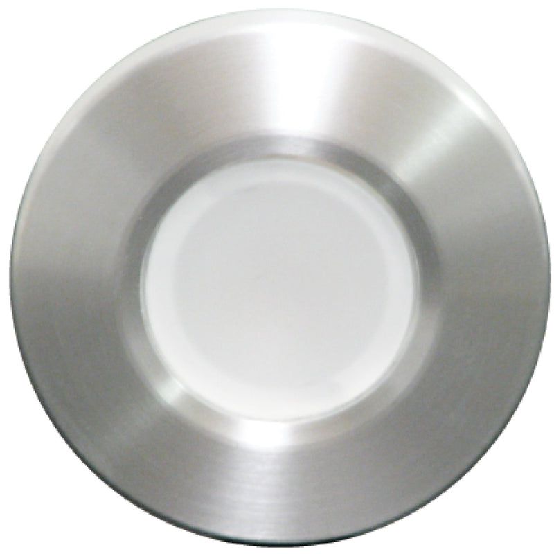 Lumitec Orbit - Flush Mount Down Light - Brushed Finish - White Non-Dimming [112503] - Mealey Marine