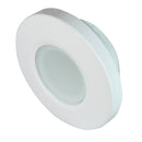 Lumitec Orbit - Flush Mount Down Light - White Finish - 2-Color Blue/White Dimming [112521] - Mealey Marine