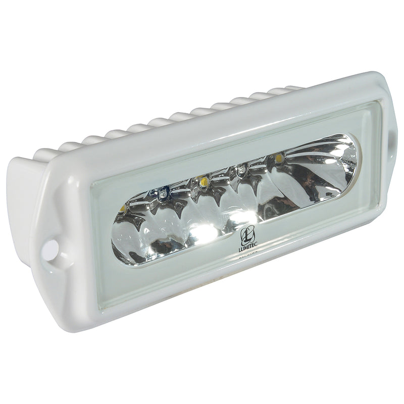 Lumitec Capri2 - Flush Mount LED Flood Light - 2-Color White/Blue Dimming [101099] - Mealey Marine