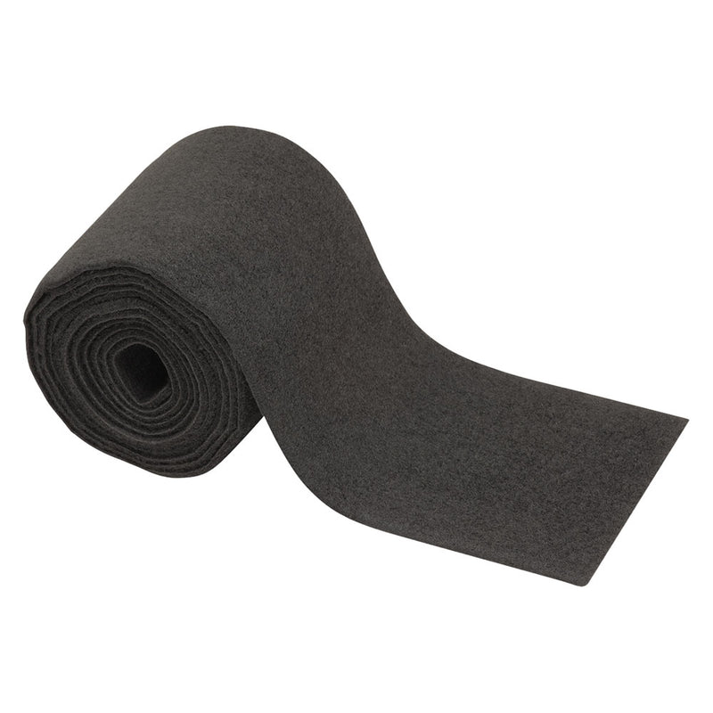 Fulton Marine Grade Bunk Carpeting 8" x 144" - Black [CR8008] - Mealey Marine