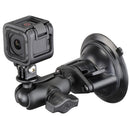 RAM Mount GoPro Hero Short Arm Suction Cup Mount [RAM-B-166-A-GOP1U] - Mealey Marine