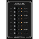 Paneltronics Standard Panel - DC 8 Position Circuit Breaker w/LEDs [9972208B] - Mealey Marine