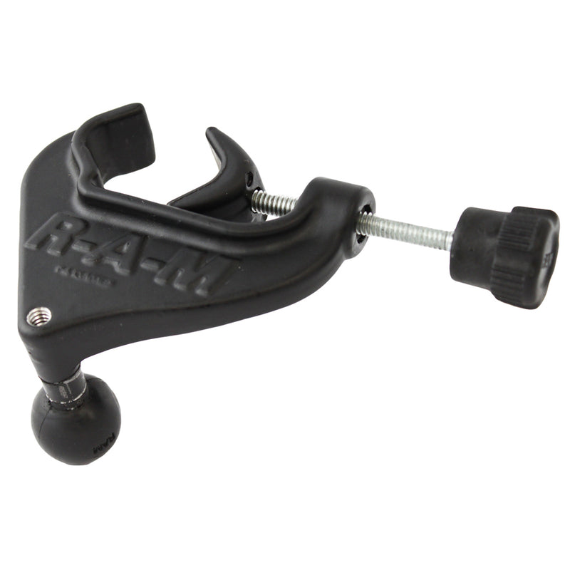 RAM Mount Yoke Clamp Base w/1" Ball & 1/4-20" Tap [RAM-B-121BAU] - Mealey Marine