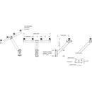 Scanstrut T-Bar - GPS/VHF Antenna Mount f/4 Antennas [TB-01] - Mealey Marine