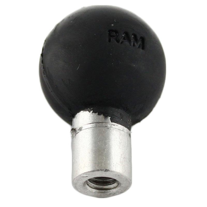 RAM Mount 1/4"-20 Female Threaded Hole w/1" Ball [RAM-B-348U] - Mealey Marine