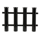 TACO 4-Rod Poly Rod Rack - Black [P03-064B] - Mealey Marine