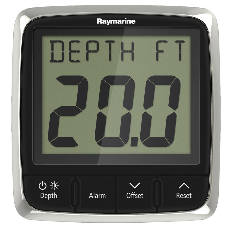 Raymarine i50 Depth Display System w/Thru-Hull Transducer [E70148] - Mealey Marine