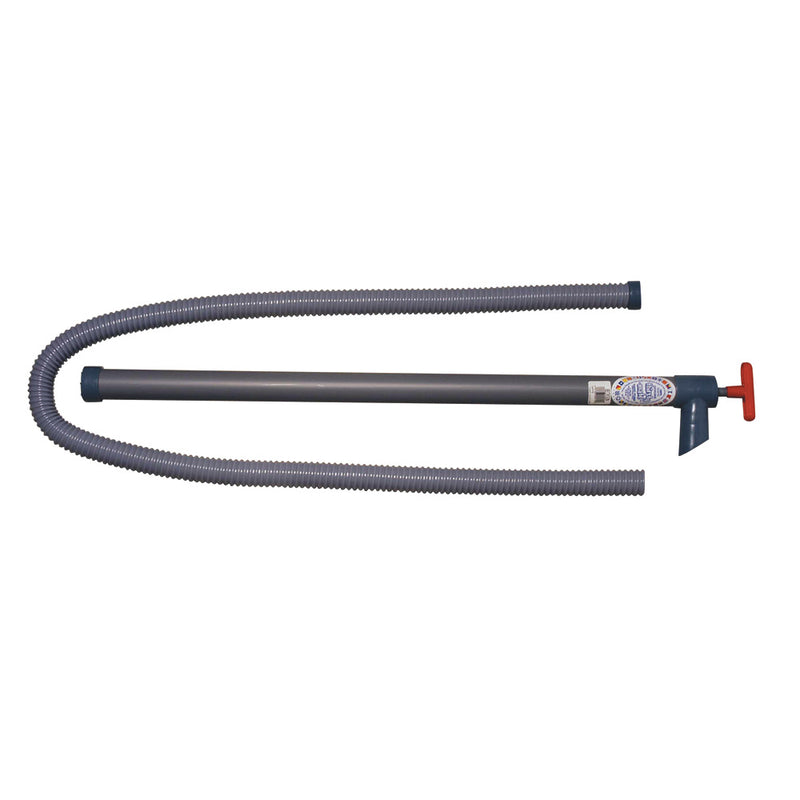 Beckson Thirsty-Mate Pump 36" w/9' Flexible Reinforced Hose [136PF9] - Mealey Marine