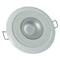 Lumitec Mirage - Flush Mount Down Light - Glass Finish/White Bezel - 4-Color White/Red/Blue/Purple Non-Dimming [113120] - Mealey Marine