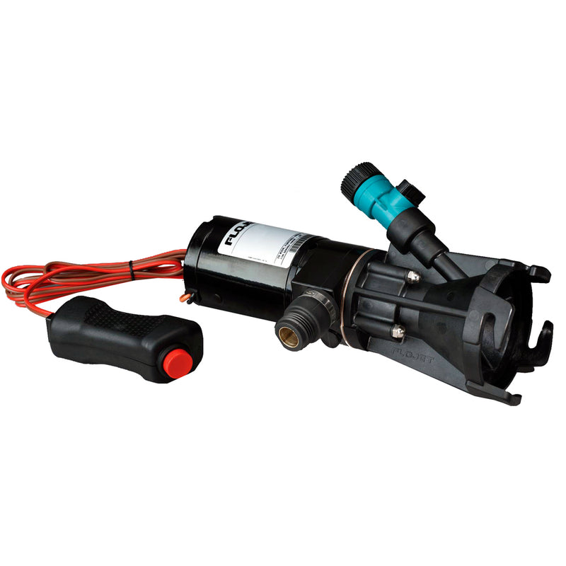 FloJet Portable Self-Priming RV Macerator Waste Pump Kit - 12V [18555000A] - Mealey Marine