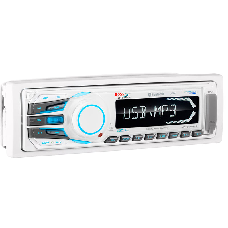 Boss Audio MR1308UAB MP3/AM/FM/USB/SD Bluetooth Receiver [MR1308UAB] - Mealey Marine