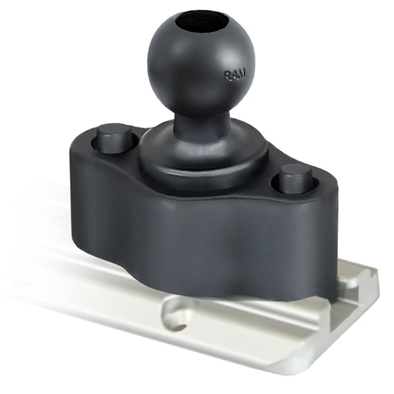 RAM Mount Universal 1" Quick Release Track Rail Adapter [RAP-B-383U] - Mealey Marine