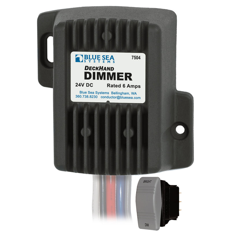 Blue Sea 7504 DeckHand Dimmer - 6 Amp/24V [7504] - Mealey Marine