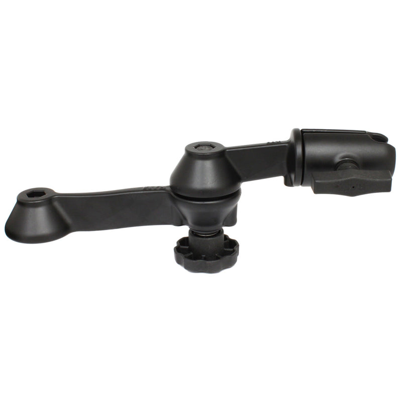 RAM Mount 12" Double Swing Arm w/Open Swivel Single Socket [RAM-VB-110-4U] - Mealey Marine