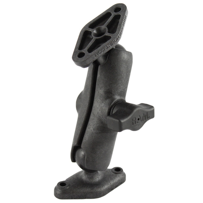 RAM Mount Composite Socket Arm w/2 Diamond Bases [RAP-B-102U] - Mealey Marine