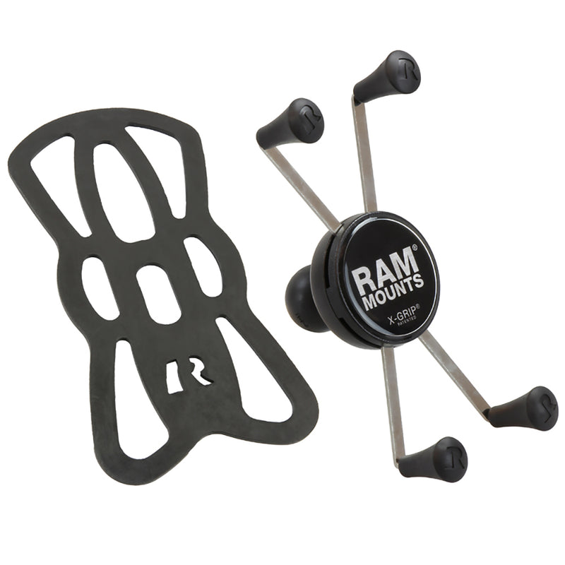 RAM Mount Universal X-Grip IV Large Phone/Phablet Holder w/1" Ball [RAM-HOL-UN10BU] - Mealey Marine