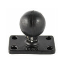 RAM Mount 1.5" x 2.5" Rectangle Base w/1.5" Ball [RAM-202U-1525] - Mealey Marine