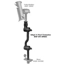 RAM Mount Adjustable Adapt-a-Post 16" Extension Arm [RAP-114-APB3U] - Mealey Marine