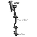 RAM Mount Adjustable Adapt-a-Post 16" Extension Arm [RAP-114-APB3U] - Mealey Marine