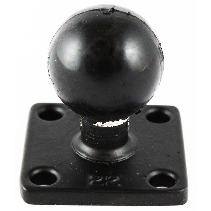 RAM Mount 2" x 2" Square Base w/1.5" Ball [RAM-202U-22] - Mealey Marine