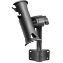 RAM Mount RAM Tube Jr. Fishing Rod Holder w/Standard 6" Length Post Spline & Bulkhead Mounting Base [RAP-390-BU] - Mealey Marine