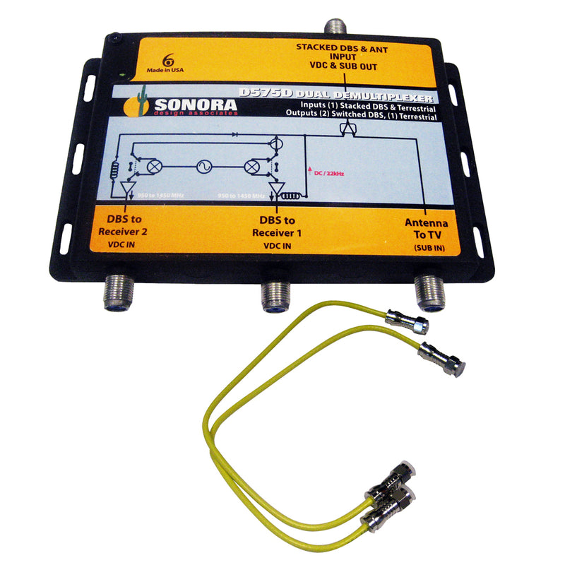 KVH Dual Output Signal Destacker [19-0410] - Mealey Marine