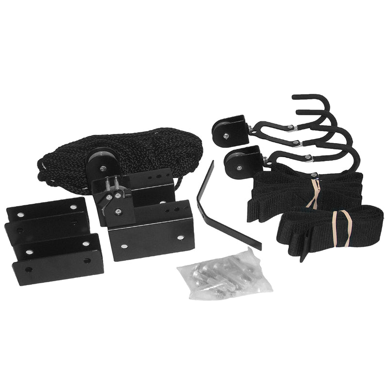 Attwood Kayak Hoist System - Black [11953-4] - Mealey Marine